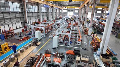 Wuxi Tonghe Machinery Co., Ltd 製造者の生産ライン