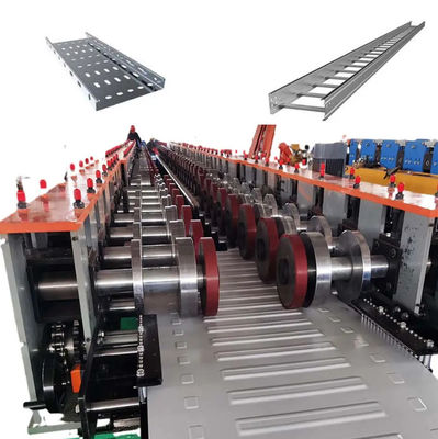 購入 メタル 7.5KWケーブルトレイロール形成機械 40GPケーブルトレイ製造機械 online manufacture