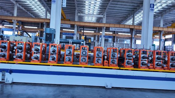 PLCによる自動プロファイル生産ライン